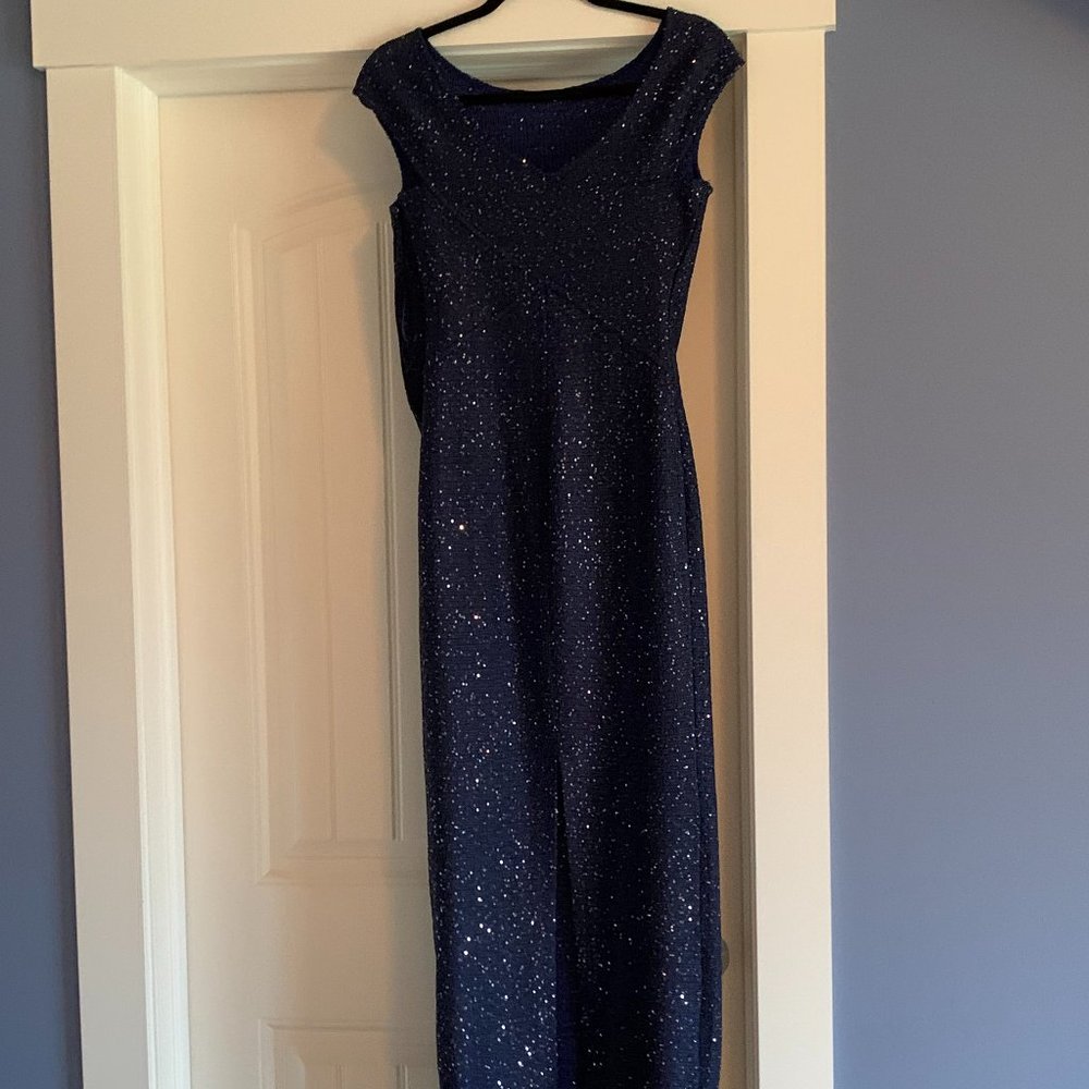 Long formal wedding gown